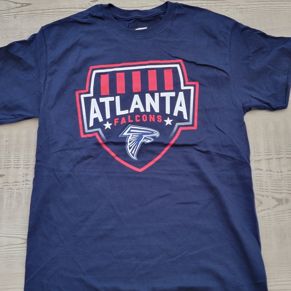 NFL Team Apparel Atlanta Falcons Navy Shirt